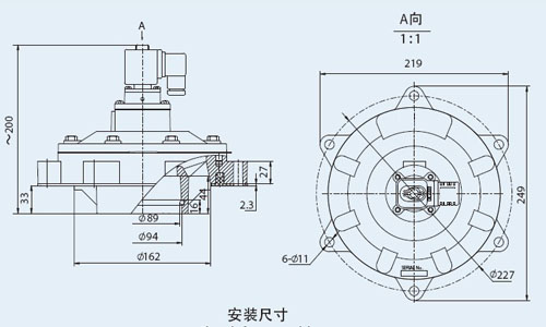 脈沖閥尺寸